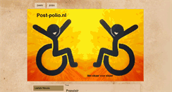 Desktop Screenshot of post-polio.nl