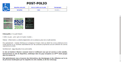 Desktop Screenshot of post-polio.fr